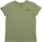 MTS M080 ― Unisex Bio-Baumwolle Roll Sleeve T-Shirt - Soft Olive Grün