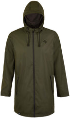 NOB 3174 — Waterproof Waxed Jacket - Deep Khaki Green