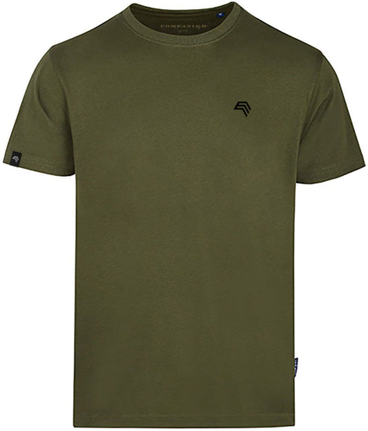 RMH 0101 ― Herren Luxury Bio-Baumwolle T-Shirt - Olive Grün