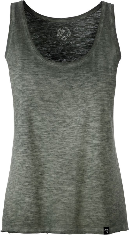 JAN 8017 Women's organic cotton slub tank top XS-2XL
