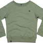 MTS M077 ― Damen Bio-Baumwolle Recycled rPET Raglan Sweatshirt - Soft Olive Grün