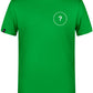 Unisex Mens Basic T-Shirt - Grün - incl. Print