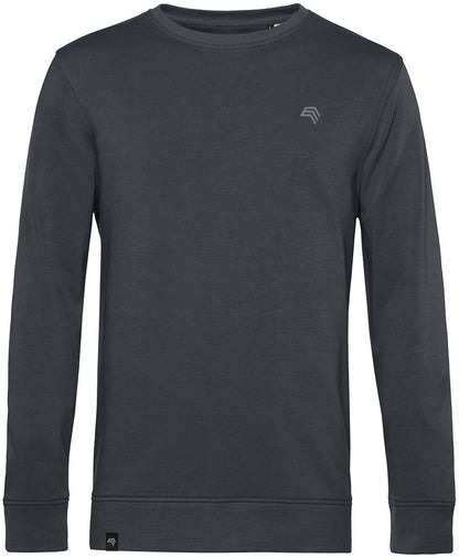 BAC U31B ― Weiches Unisex Bio-Baumwolle Sweatshirt - Dark Asphalt Grau