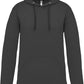 KRB K446 ― Bi-Color Hoodie Sweatshirt - Grau / Schwarz