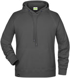 JAN 8024 – Organic Cotton Hoodie Hooded Sweatshirt - Graphite Grey