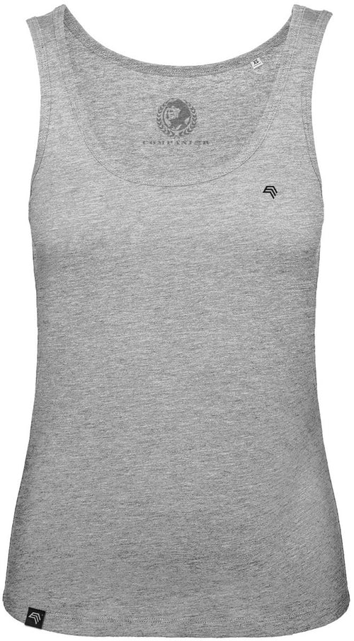 BAC TW073 – Women's Organic Cotton Tank Top - Heather Grey Melange