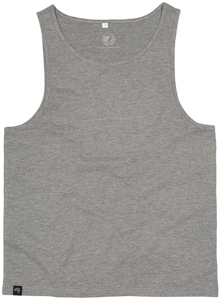 MTS M133 ― Unisex Organic Cotton Armhole Tank Top - Heather Grey