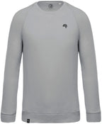 KRB K480 ― Unisex Organic Raglan Sweatshirt - Snow Grey