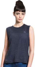 ― % ― MTS M125 ― Damen Bio-Baumwolle Flammgarn Tank Top - Grau / S