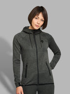KRB P359 – Women's Functional Hoodie - Light Khaki Green Marl