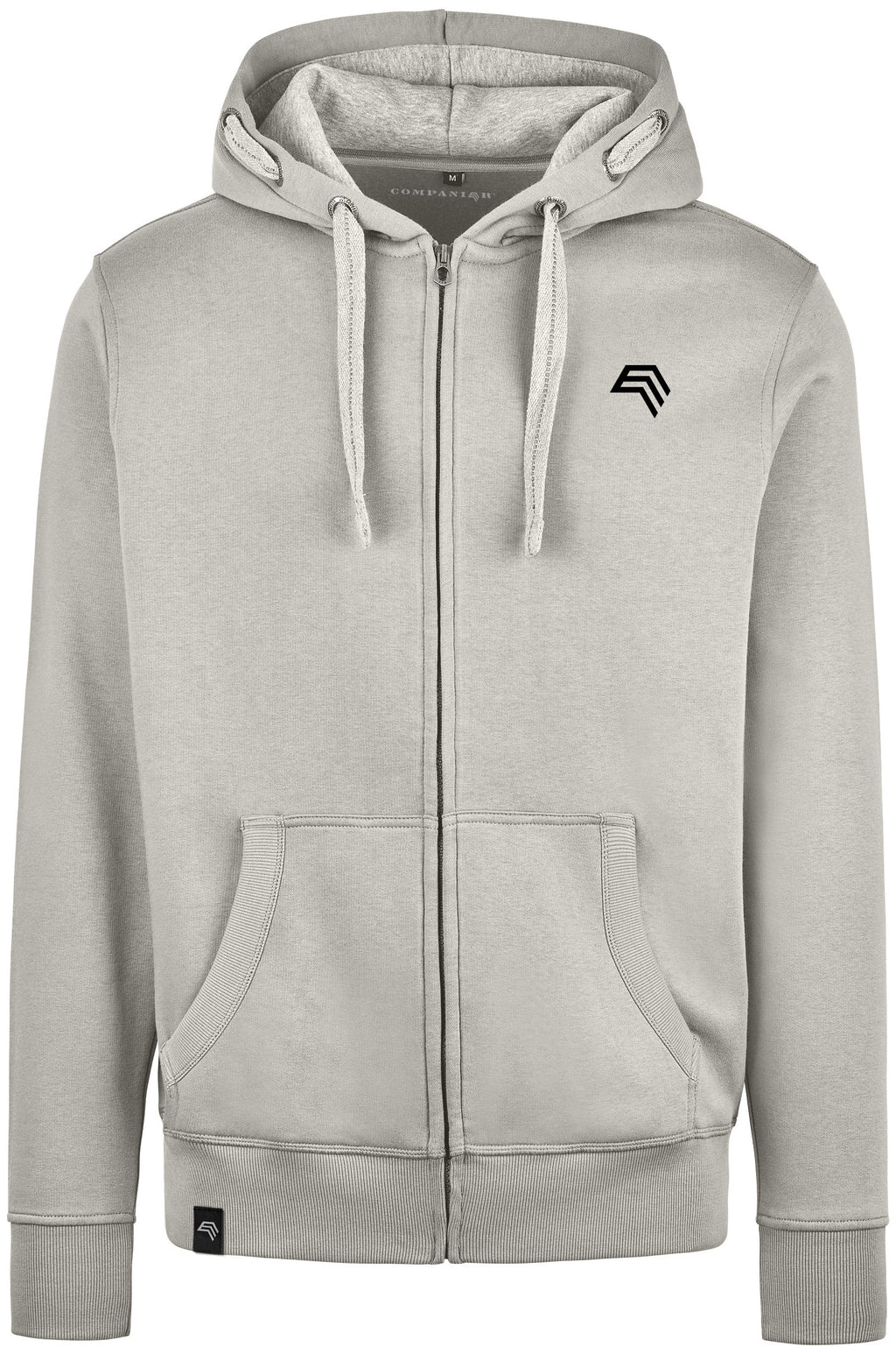 RMH 0701 ― Heavy Bi-Color Hoodie Sweat Jacket - Sand Grey