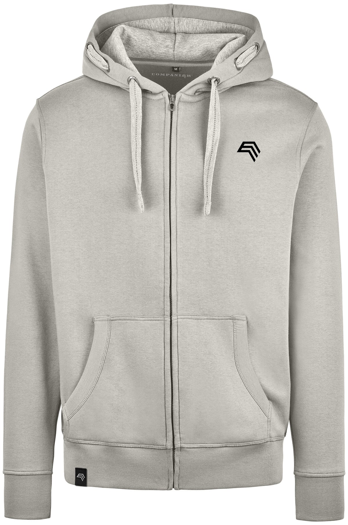 RMH 0701 ― Heavy Bi-Color Hoodie Sweat Jacket - Sand Grey