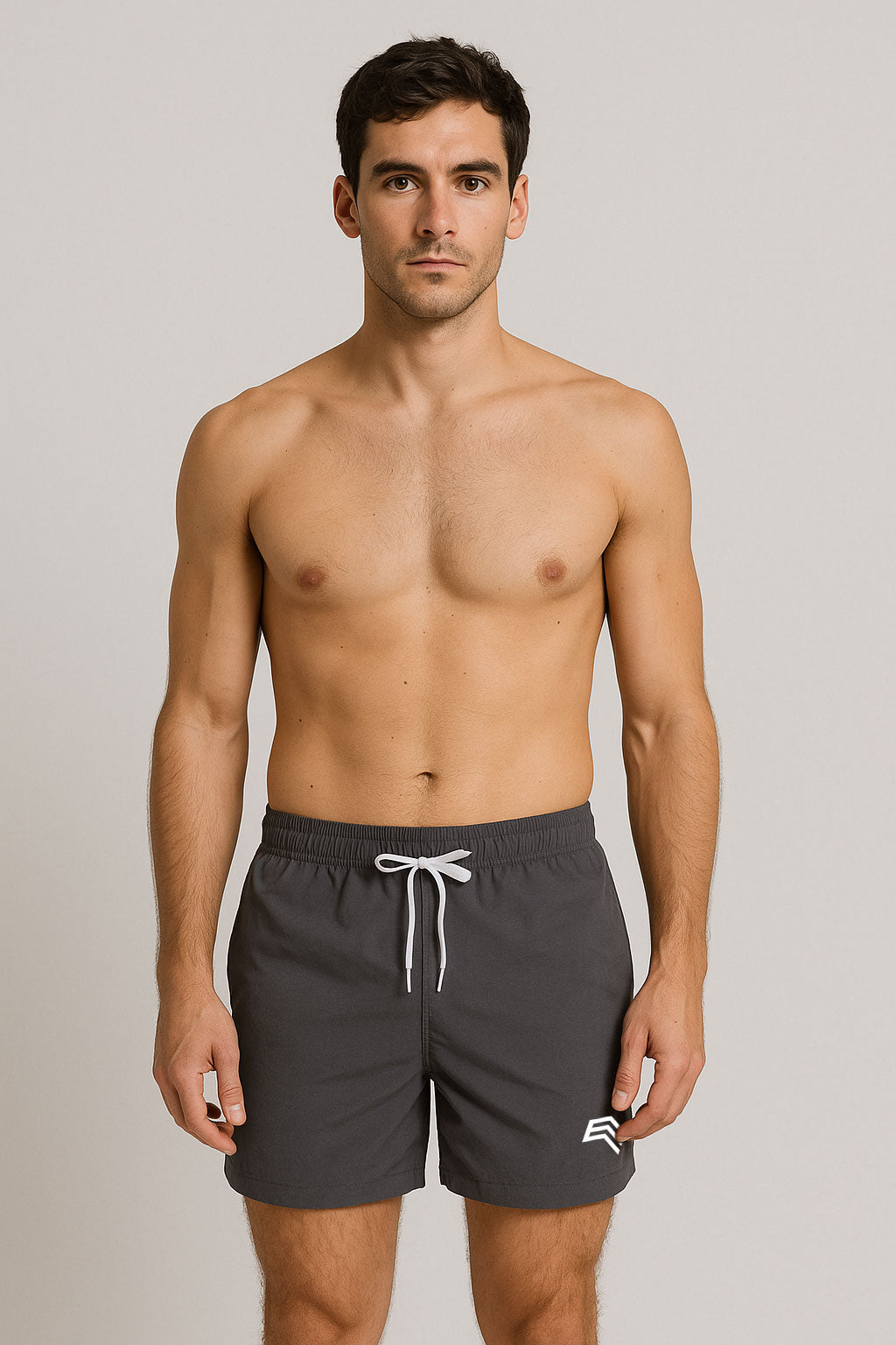 BBD 0050 ― Herren Swim Shorts Badehose - Shadow Grau