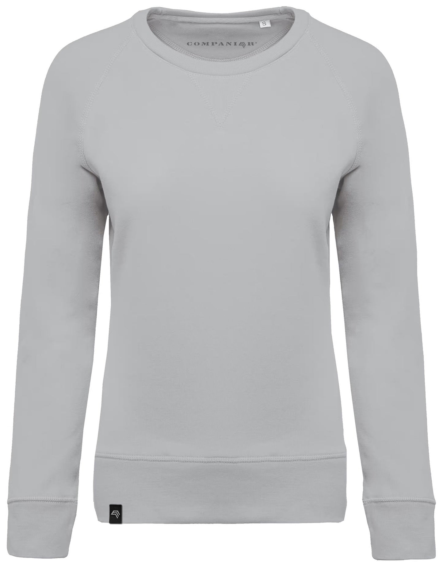 KRB K481 ― Damen Raglan Bio-Baumwolle Sweatshirt - Snow Grau