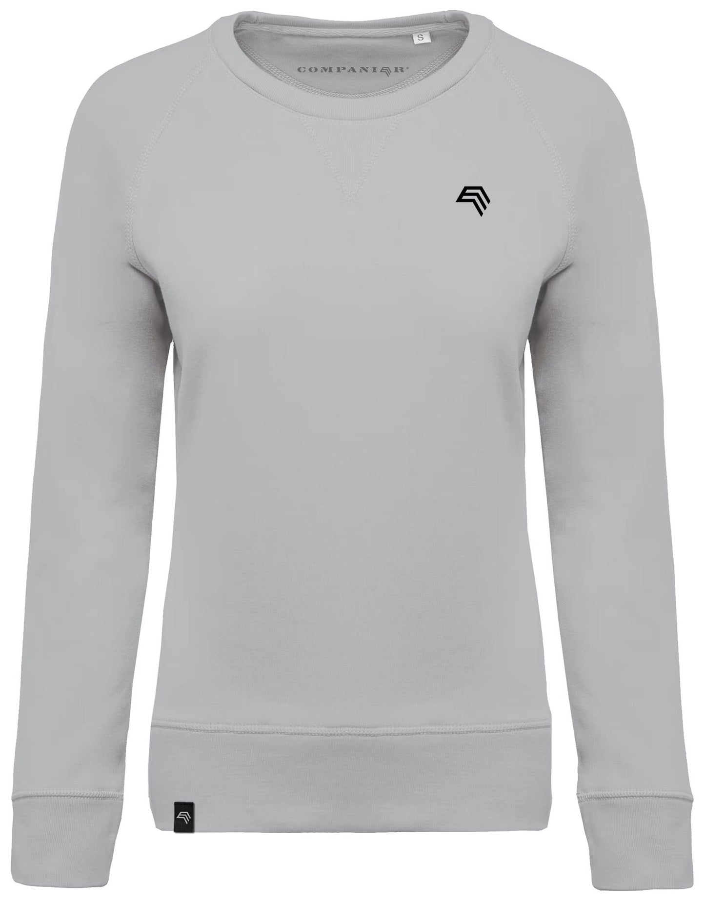 KRB K481 ― Damen Raglan Bio-Baumwolle Sweatshirt - Snow Grau