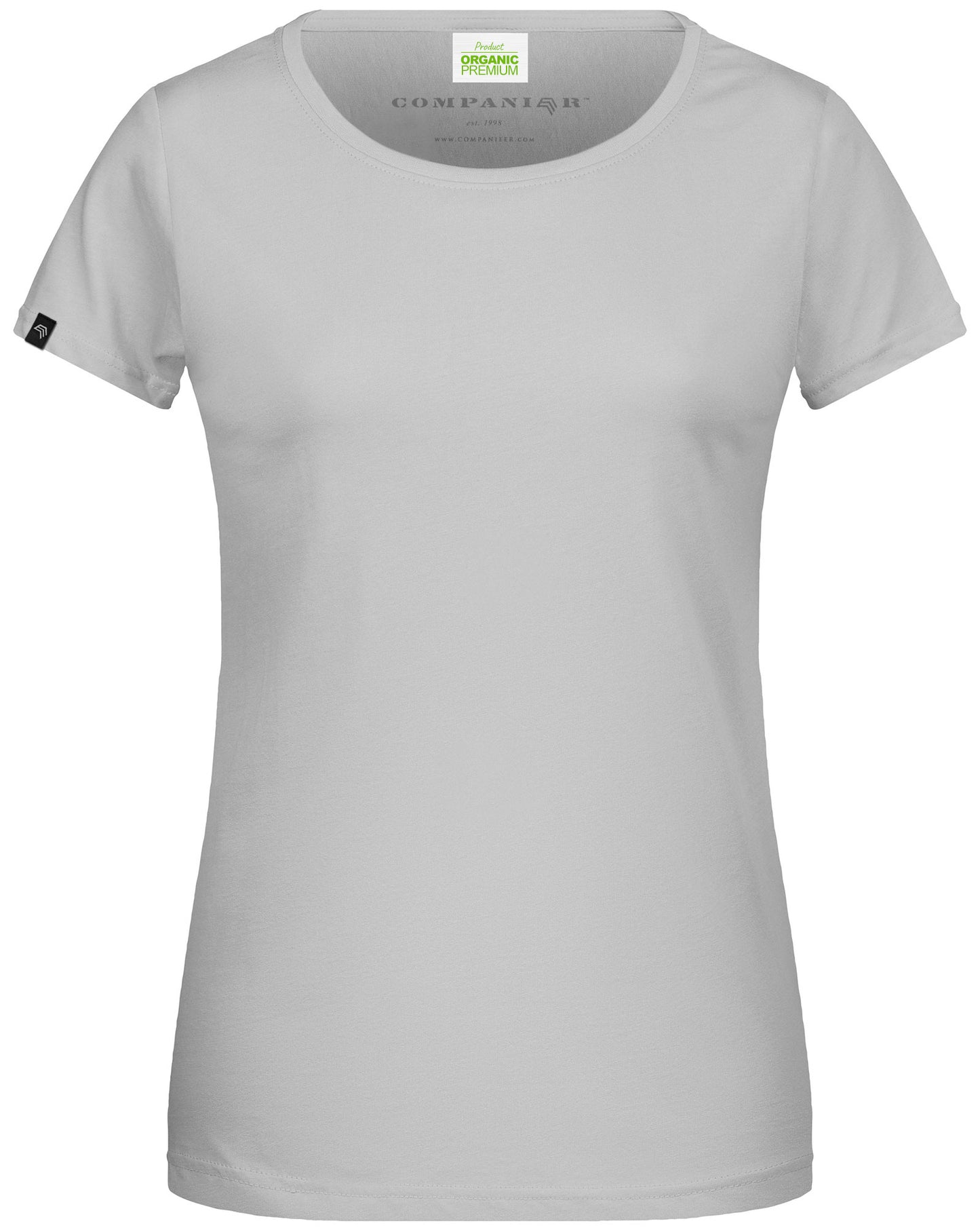 JAN 8007 ― Damen Bio-Baumwolle T-Shirt - Soft Grau