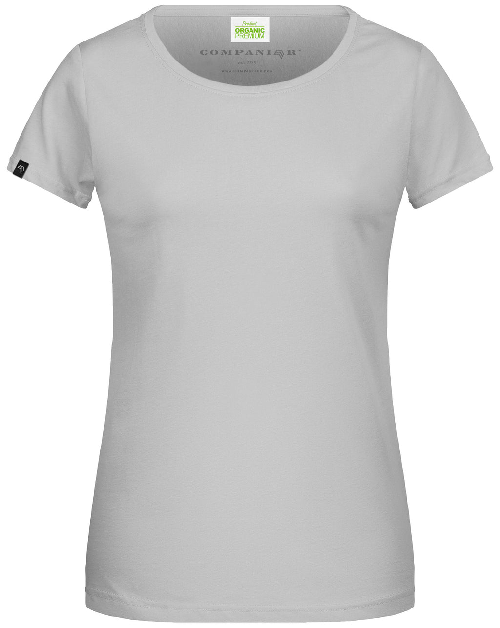 JAN 8007 ― Women's Organic Cotton T-Shirt - Soft Grey