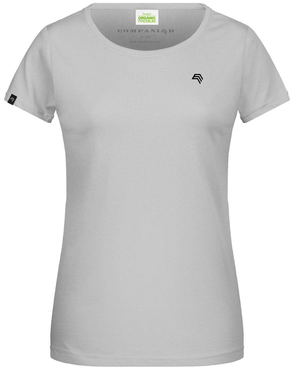 JAN 8007 ― Women's Organic Cotton T-Shirt - Soft Grey
