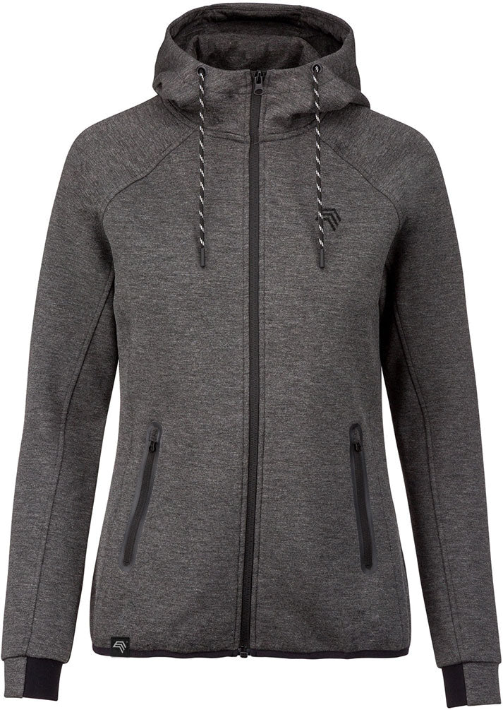 KRB P359 ― Women's Functional Hoodie - Dark Grey Marl