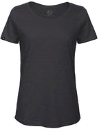 ― % ― Auslaufartikel ― BAC TW047 ― Damen Bio-Baumwolle Flammgarn T-Shirt - Grau / L