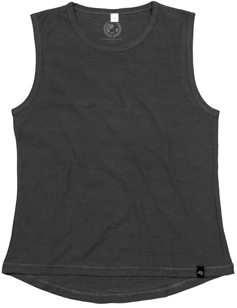 ― % ― MTS M125 ― Damen Bio-Baumwolle Flammgarn Tank Top - Grau / S