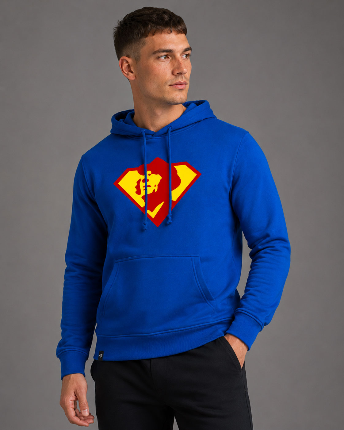 Super Companieer ― Unisex Hoodie - Royal Blau