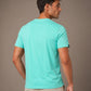 JAN 8008 ― Herren T-Shirt aus Bio-Baumwolle – Mintgrün / Aquagrün