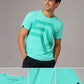 JAN 8008 ― Herren T-Shirt aus Bio-Baumwolle – Mintgrün / Aquagrün