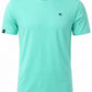 JAN 8008 ― Herren T-Shirt aus Bio-Baumwolle – Mintgrün / Aquagrün