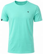 JAN 8008 ― Herren T-Shirt aus Bio-Baumwolle – Mintgrün / Aquagrün