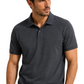 JAN 8010 ― Men's Polo Shirt with Organic Cotton - Heather Black Grey Mélange