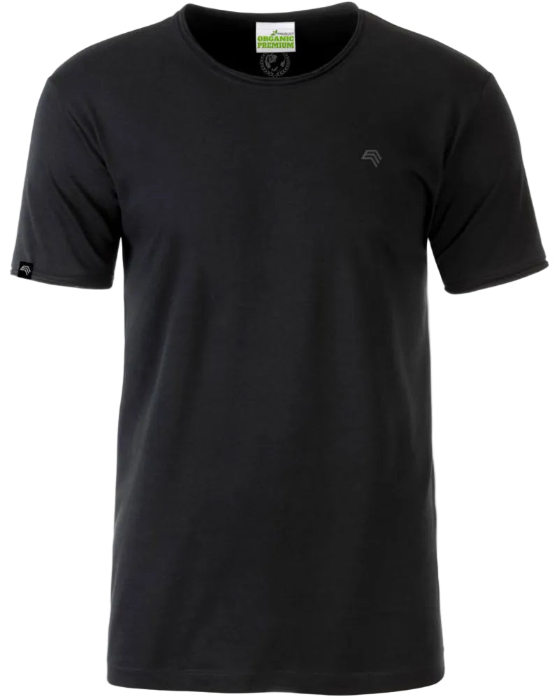 JMS 0208 ― Herren Bio-Baumwolle Rollsaum T-Shirt
