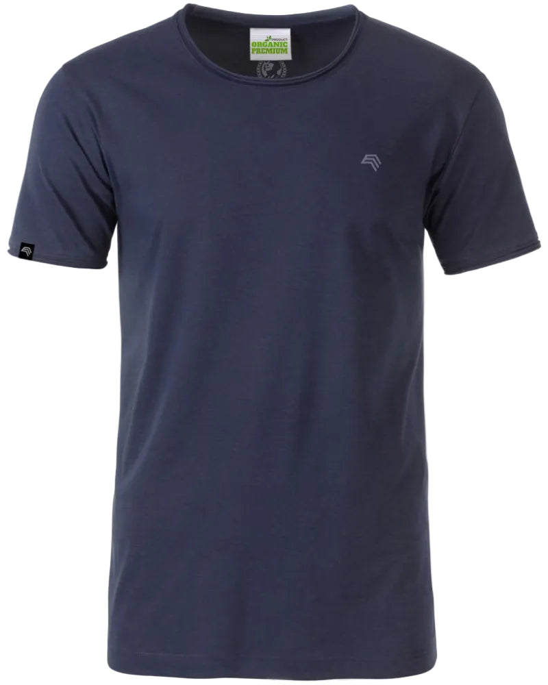 JMS 0208 ― Herren Bio-Baumwolle Rollsaum T-Shirt