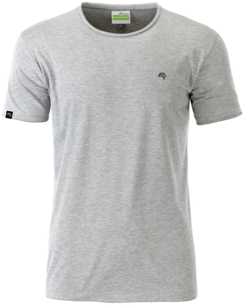JMS 0208 ― Herren Bio-Baumwolle Rollsaum T-Shirt