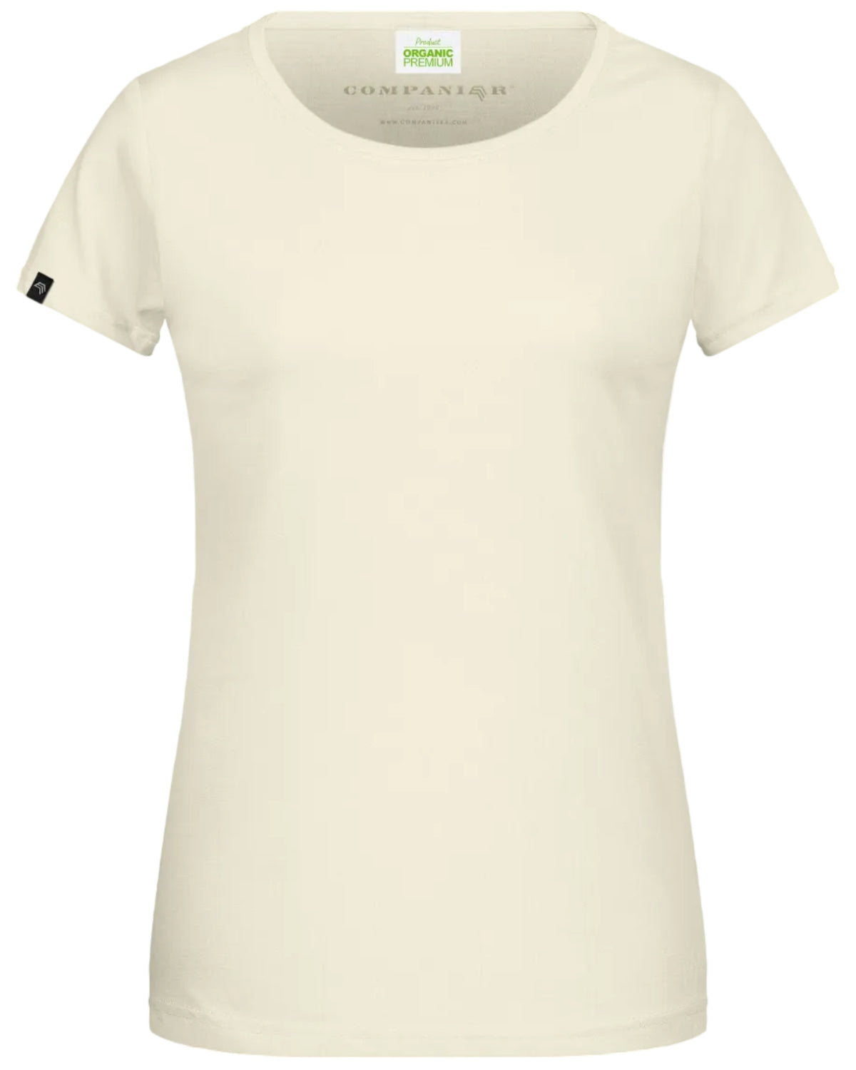 JAN 8007 ― Damen Bio-Baumwolle T-Shirt - Vanilla Gelb