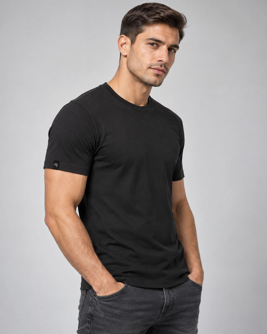 JMS 0808 ― Herren-T-Shirt: Weicher Bio-Jersey in 39 Farben