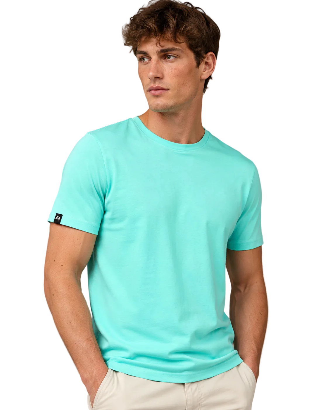 ― % ― JMS 0808 ― Herren-T-Shirt mit Schnitt, der sitzt.