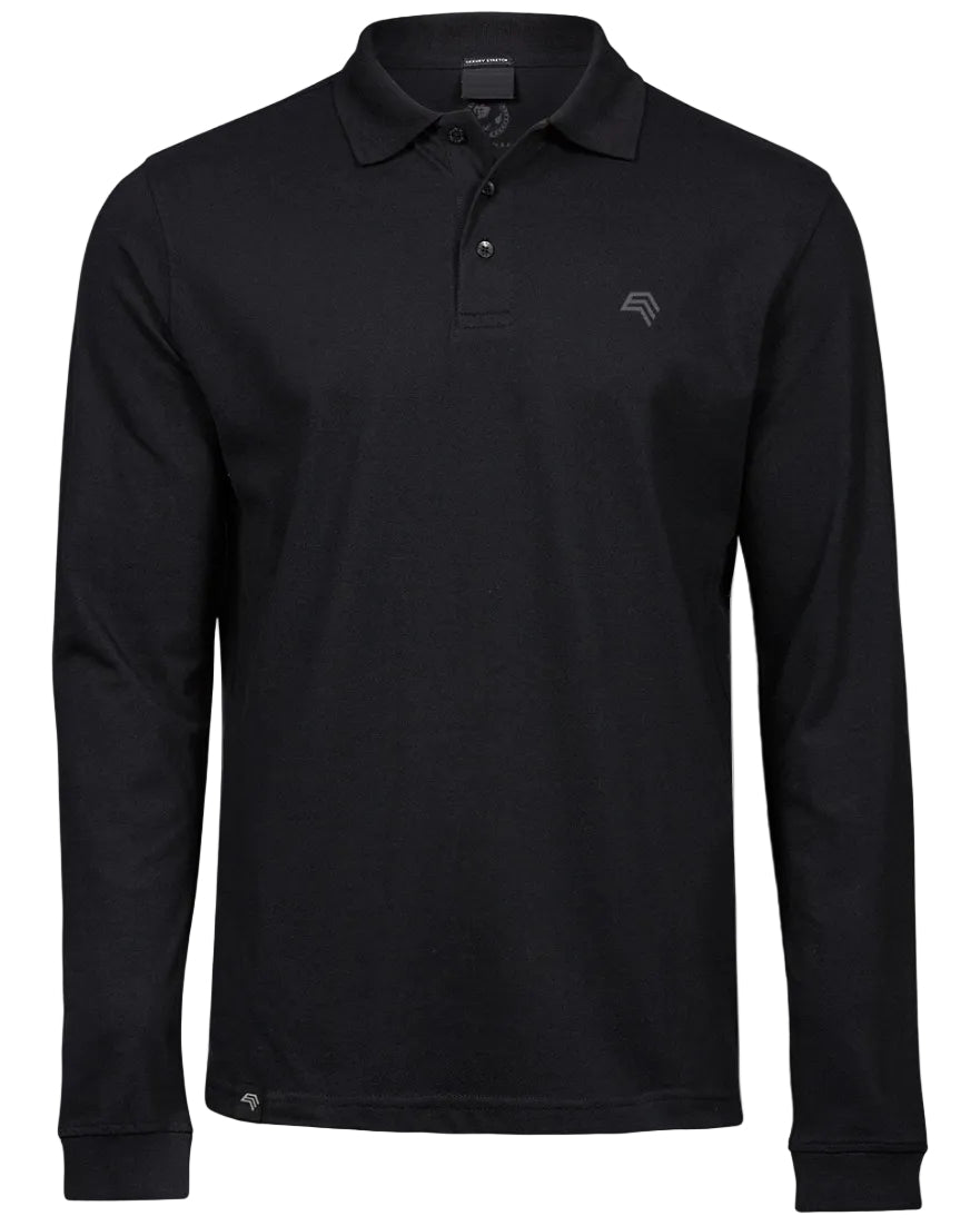 JST 6041 ― Luxury Longsleeve Stretch Polo Shirt