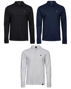 JST 6041 ― Luxury Longsleeve Stretch Polo Shirt