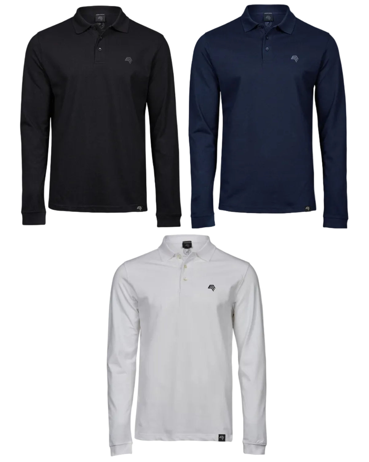 JST 6041 ― Luxury Longsleeve Stretch Polo Shirt