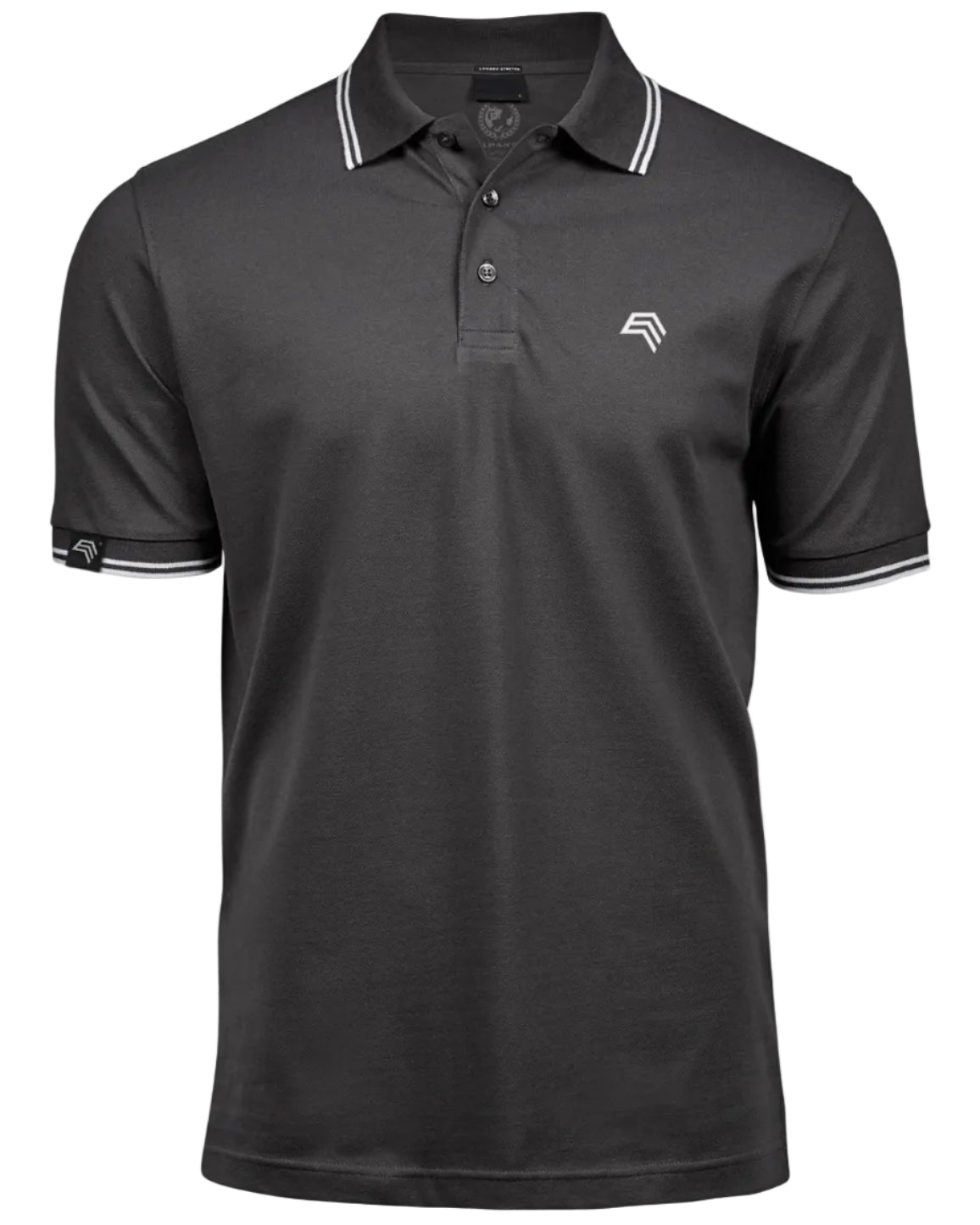 JST 7041 ― Luxury Stripe Stretch Polo Shirt mit Bio-Baumwolle