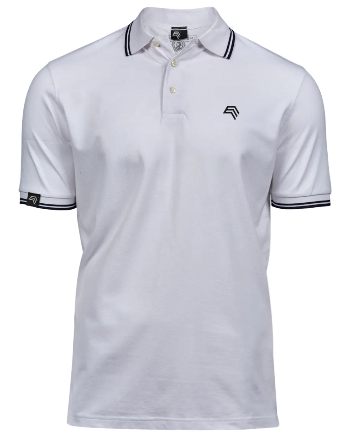 JST 7041 ― Luxury Stripe Stretch Polo Shirt mit Bio-Baumwolle