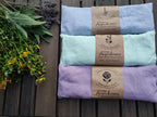 Handmade Herbal Eye Pillow "Gaia's Embrace", Linen Cover, 100% Organic Herbs and Flowers