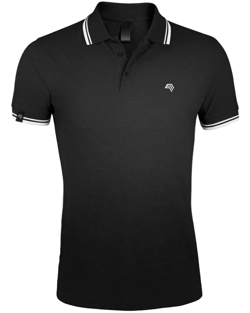 LLS 7750 ― Kontraststreifen Polo Shirt