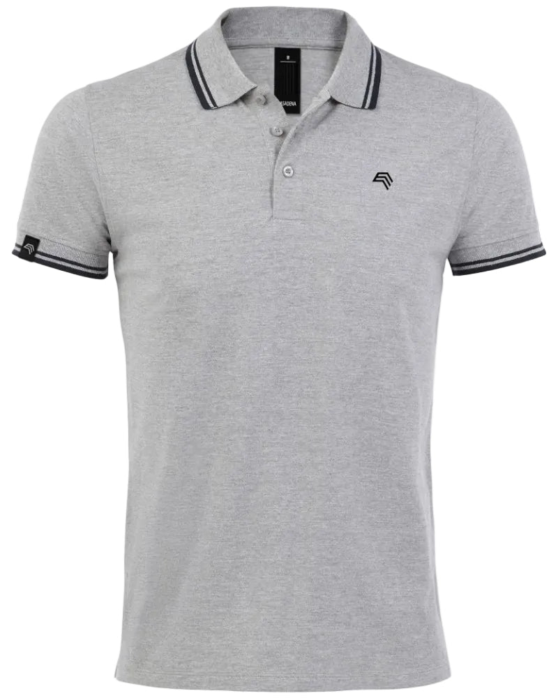 LLS 7750 ― Kontraststreifen Polo Shirt