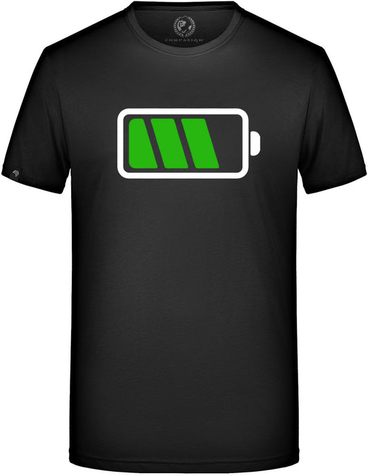 Battery full ― T-Shirt - Schwarz