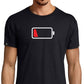 Battery empty ― Men's T-Shirt - Schwarz
