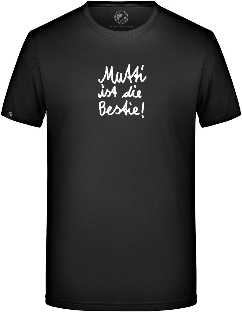 Mutti ist die Best(i)e ― T-Shirt - Schwarz