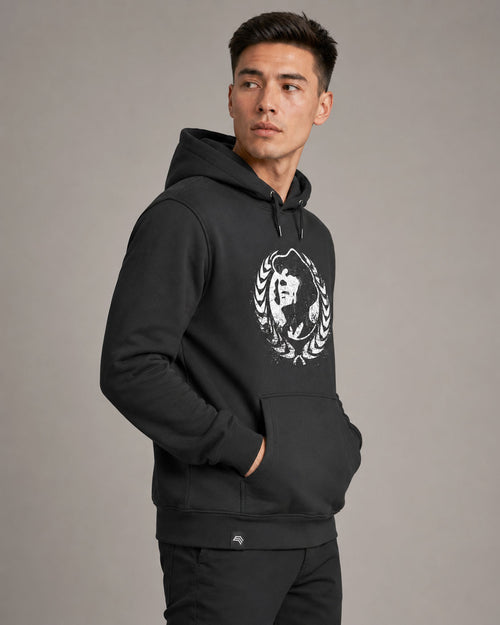 Ährenkranz ― Unisex Mens Hoodie - Schwarz