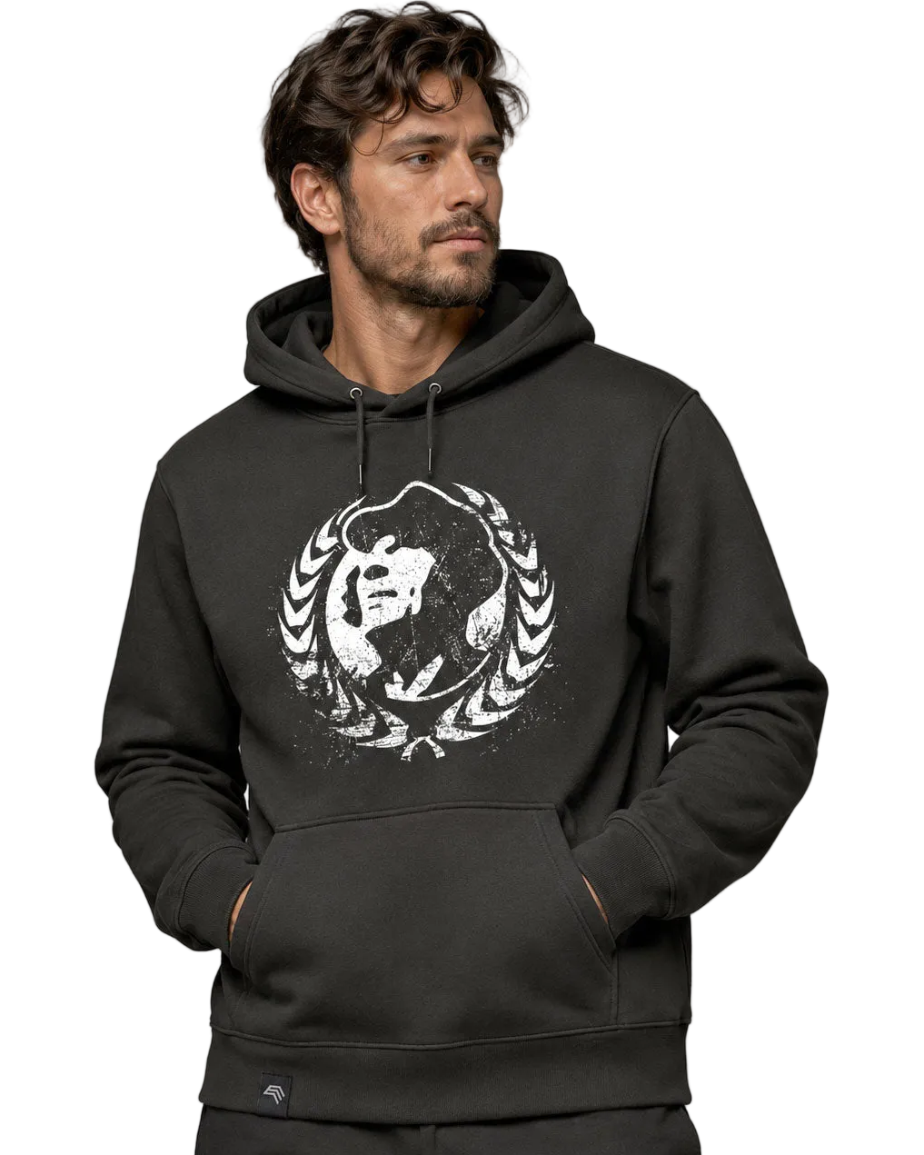 Ährenkranz ― Unisex Mens Hoodie - Schwarz
